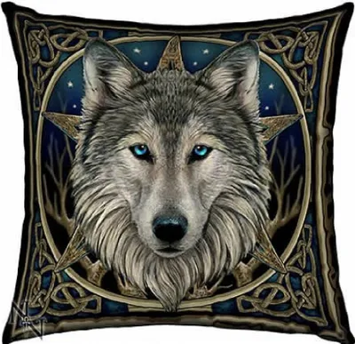 Image de Coussin Loup
