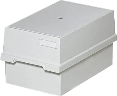 Produktbild von Exacompta 51540D Karteikasten DIN A4 - Lichtgrau