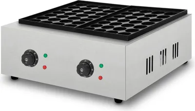 Immagine prodotto di VERTES Takoyaki Maker, Macchina per Takoyaki, Elettrica 4000W, Grill con alloggiamento in acciaio inox, 2x temperatura continua fino a 300 °C
