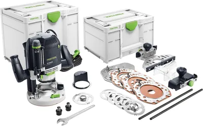 Zdjęcie produktu dla Zestaw frezarki górnowrzecionowej Festool OF 2200 EB