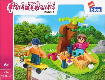 Produktbild von Konstr Alleblox Girl Pikn 9046 Blöcke