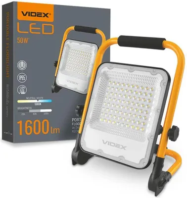 Immagine prodotto di Videx Faretto LED ricaricabile IP65 50W 1600lm