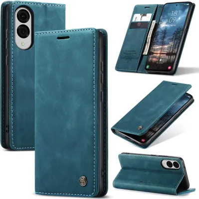 Produktbild von Samsung Galaxy S25 Edge Hülle - CaseMe 013 Klapphülle - Blau