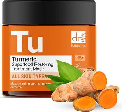 Produktbild von TUMERIC SUPERFOOD regenerierende Behandlungsmaske 60 ml