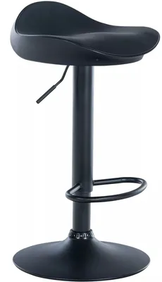 Image de In And OutdoorMatch Tabouret de bar Cloyd - Marron - Hauteur d'assise 59-83 cm - Lot de 1 - Sans dossier - Réglable en hauteur - Cuisine et Bar - Chaises de bar ergonomiques