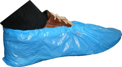 Produktbild von Einweg Überziehschuh blau CPE