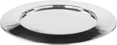 Produktbild von CAMPO Platzteller - silber - Edelstahl - H. 4,5cm x B. 14cm x D. 41cm
