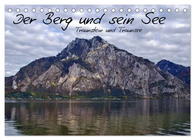 Produktbild von Der Berg und sein See (Tischkalender 2027 DIN A5 quer), CALVENDO Monatskalender