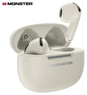 Obrázok produktu pre MONSTER N-Lite208 Bezdrôtové slúchadlá BT 5.4 In-Ear slúchadlá s potlačením hluku Športové slúchadlá Čisté hovory pre behanie Vodotesné
