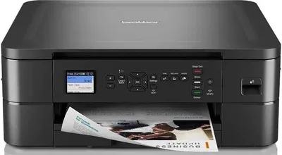 Produktbild von Brother DCP-J1050DW - Multifunktionsdrucker - Farbe - Tintenstrahl - A4/Letter (Medien) - bis zu 13 Seiten/Min. (Kopieren) - bis zu 17 Seiten/Min. (Drucken) - 150 Blatt - USB 2.0, Wi-Fi(n)