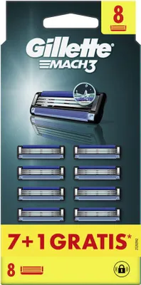 Image de Cartouches de remplacement Gillette Mach3 8-Pack