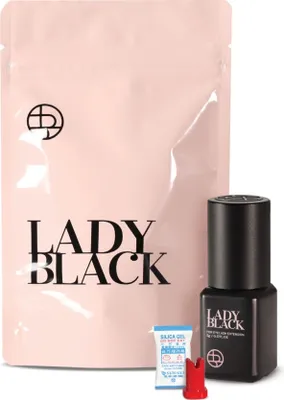 Produktbild von Wimpernkleber für Wimpernverlängerung Extension Glue Neuheit der Marke Sky, Lady Black 5ml