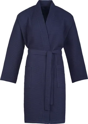 Produktbild von Esprit Herrenbademantel Easy men Farbe navy blue Größe 52/54