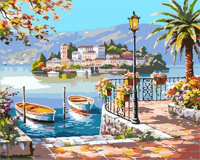 Immagine prodotto di Pittura per numeri 40x50 Marina
