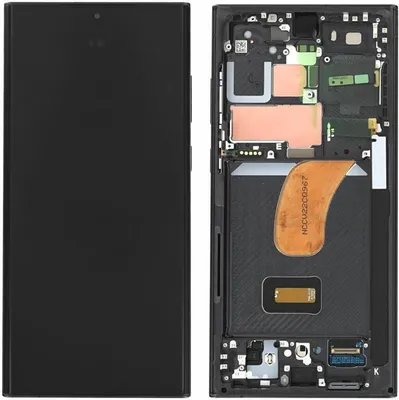 Produktbild von Original Display für Samsung Galaxy S23 Ultra LCD + Rahmen Schwarz GH82-30466A