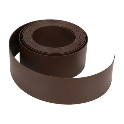 Produktbild von Riossad Rasenkante 10m x 14cm Braun Beeteinfassung Beetumrandung Rasenbegrenzung Flexible witterungsbestaendigen Raseneinfassung Maehkante,Einfache Montage