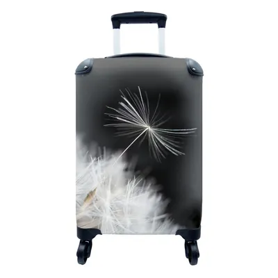 Produktbild von MuchoWow® Koffer Handgepäck Trolley Rollkoffer Kleine Reisekoffer mit 4 Rollen - Blume - Löwenzahn - Pflanze - Cabin Size < 55x40x23 cm & 55x40x20 cm - Fotokoffer - Kabinenkoffer - Boardgepäck - Reise-Box - Reisekoffer - Reisegepäck - Koffer mit Bild - Trolley für Kinder