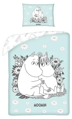 Produktbild von Moomin Baby Bettwäsche Wendebettwäsche 100 x 135 cm