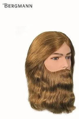Produktbild von Übungskopf Amigo (mit Bart), 20 cm, braun