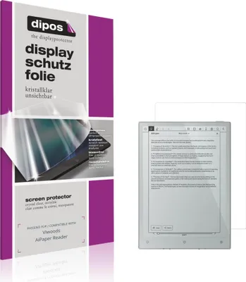 Immagine prodotto di 2x Pellicola Protettiva per Viwoods AiPaper Reader Protezione Schermo Claro Display dipos