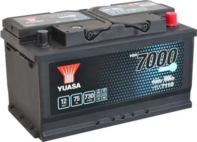Produktbild von YUASA YBX7000 Starterbatterie 12V 75Ah 730A/EN LB4 Batterie