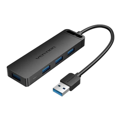 Obrázek produktu pro USB 3.0 4-Port Hub Vention CHLBF 1m, Black
