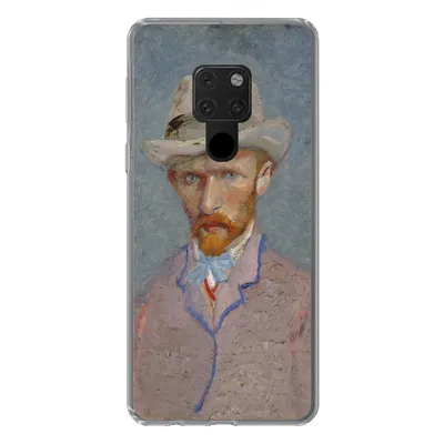 Produktbild von MuchoWow® Handyhülle Schutzhülle Hülle für Huawei P40 Lite Selbstporträt - Vincent van Gogh Silikon Softcase Handy Hülle - Handy