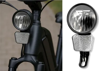 Image de Filmer Premium 49002 E-Bike LED feu avant 90 Lux - 6V-48V