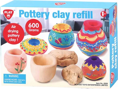 Image de Besttoy - Argile pour poterie - séchage à l'air - 600g