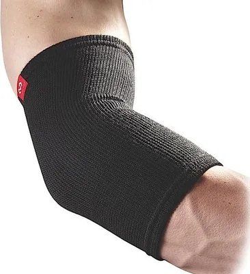 Image de McDavid Distribution Allemagne Bandage ELLBOGEN, ELASTIQUE NOIR L
