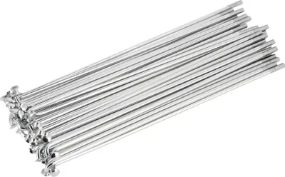 Zdjęcie produktu dla Zestaw: Szprychy do piasty hamulca tarczowego OTJ, 36x196 mm, 19 cali, wzmocnione, chromowane