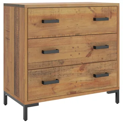 Image de vidaXL Commode 75x35x70 cm pin massif