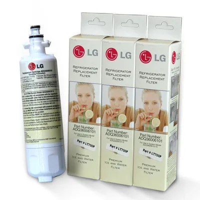Produktbild von 3x LG Wasserfilter Lamona LT 700P / ADQ36006101, ADQ36006102 Filter