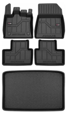 Productafbeelding van Wielganizator MotoLine TPE-automatten geschikt voor Mitsubishi ASX II (2023-), 4 + 1 kofferbakmat 25096