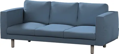 Produktbild von Dekoria Bezug für Norsborg 3-Sitzer Sofa, blau, Norsborg 3-Sitzer Sofabezug