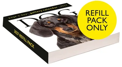 Produktbild von Dog Page-A-Day® Gallery Calendar Refill Pack 2027