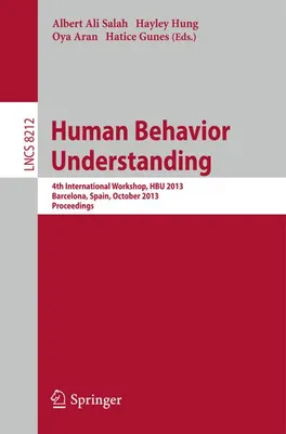 Immagine prodotto di Human Behavior Understanding