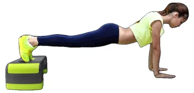 Produktbild von Aerobic Fitness Stepper, Rutschfeste Oberfläche, Höhenverstellbar 20 cm, Abmessungen 78 x 28 cm, Hochdichtematerial, Geeignet für Gleichgewichtstraining