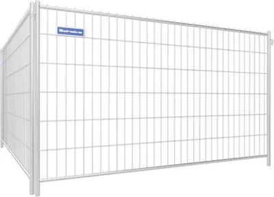 Produktbild von Schake Mobilzaun feuerverzinkter Rohrrahmen 3500x2000 mm Baustellenzaun