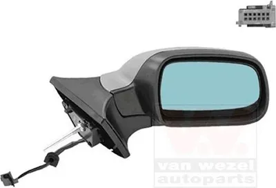 Produktbild von VAN WEZEL 4060818 Außenspiegel Seitenspiegel Rechts passend für PEUGEOT 407 SW (6E) Konvex Beheizt