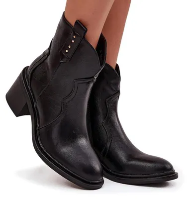 Produktbild von Damenschuhe mit massivem Absatz aus  schwarz Iverly 36