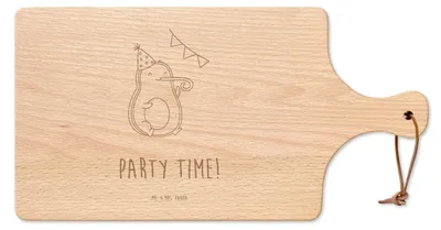 Produktbild von Mr. & Mrs. Panda Frühstücksbrettchen Avocado Party Zeit - Transparent - Geschenk, Happy Birthday, Schulabschluss, Holzbrett, Geburtstag, Brett, Glücklich, Hackbrett