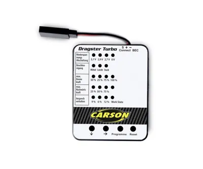 Immagine prodotto di Carson Brushless Set Dragster Turbo Program Card 1:10