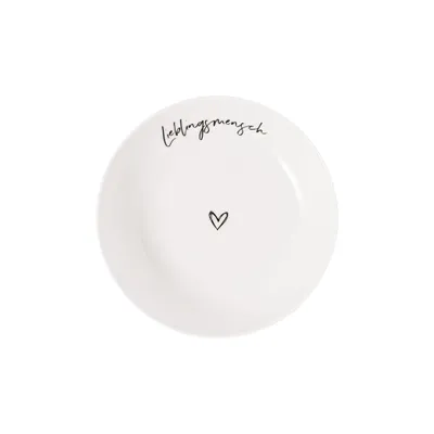 Produktbild von Villeroy & Boch Statement Schale flach Liebingsmensch 18,5cm
