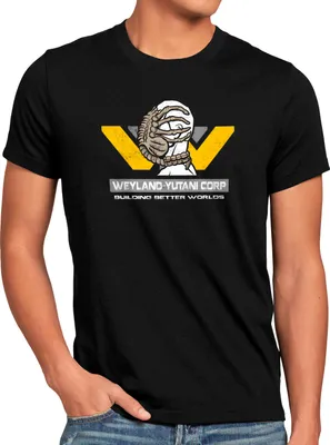 Produktbild von style3 Weyland-Yutani Corp Herren T-Shirt xenomorph alien ripley movie