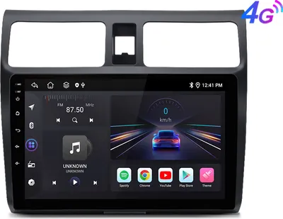 Obrázok produktu pre 10 "DAB 8kern 6+128G carplay Für SUZUKI SWIFT 2003-2010 Android13 4GSIM DAB+ Autorádio GPS SWC WIFI DSP BT