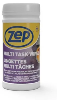 Image de Lingettes multi-usages ZEP - Lingettes nettoyantes - 100 pièces