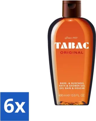 Produktbild von Tabac Original - Duschgel - Milde Reinigung - 400 ml - Vorteilspack - 6 Stücke