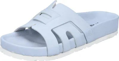 Produktbild von Rieker Damen Clog Pantolette weiches Fußbett 68389, Größe:41 EU, Farbe:Blau