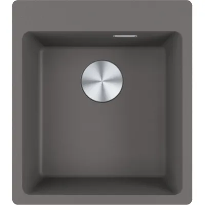 Produktbild von Franke Maris Einbauspüle Fragranitbecken MRG 610-39 A Steingrau Handbedienung  ab 45 cm 114.0658.492 - inkl.